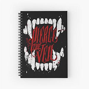 Pierce the Veil red  Spiral Notebook