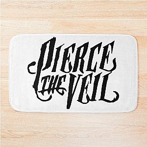 PIERCE THE VEIL LOGO BLACK Bath Mat