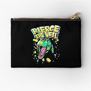 Vintage Pierce The Veil Dinosaur Zipper Pouch