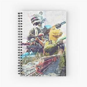 PUBG Season 7 Poster Painting Spiral Notebook