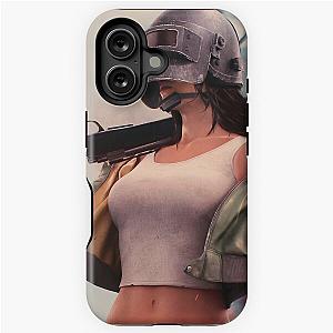 PUBG Woman iPhone Tough Case