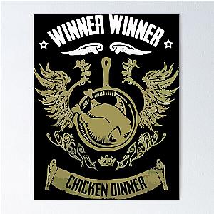 PUBG Winner Winner Chicken Dinner Poster