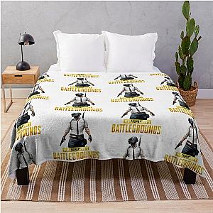 pubg mobile world  battlefields pubg  Throw Blanket