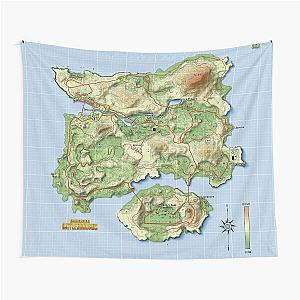 PUBG MAP Tapestry