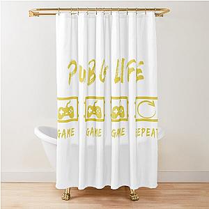 PUBG Life Shower Curtain