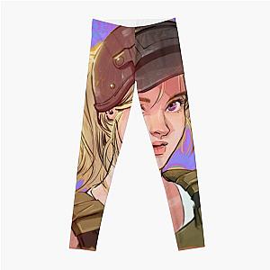 PUBG - Level 3 Helmet Girl Art Leggings