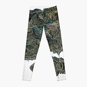 Map PUBG Leggings