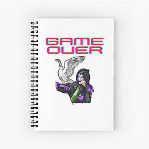 Game Over - PUBG Spiral Notebook