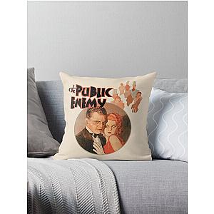 The Public Enemy Throw Pillow