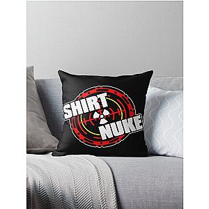 New logo Public Enemy shirt nuke Throw Pillow