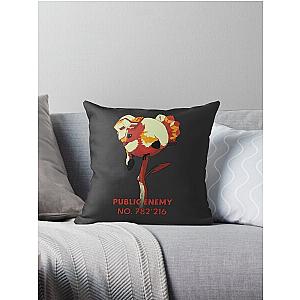 Public Enemy No. 782218 Throw Pillow