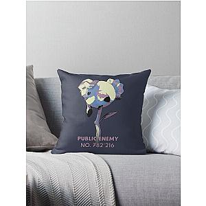 Public Enemy No. 782219 Throw Pillow