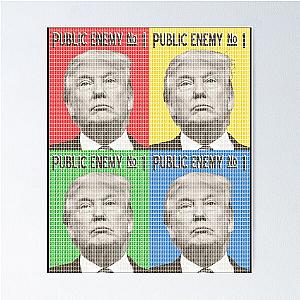 Public Enemy x 4   Poster