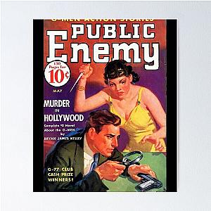 Public Enemy - Murder In Hollywood   Poster