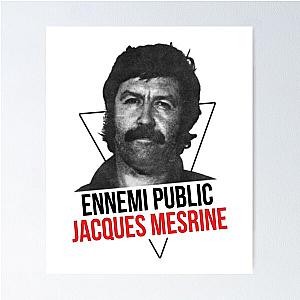 Jacques Mesrine T-shirt - France's Public Enemy Number One Poster