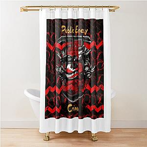 Crimin, The first Public Enemy Shower Curtain