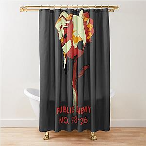 Public Enemy No. 782218 Shower Curtain