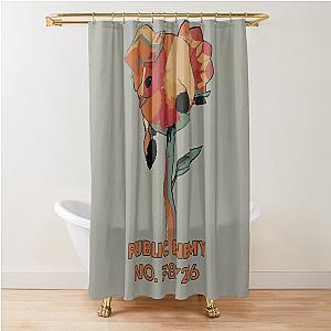 Public Enemy No. 782217 Shower Curtain