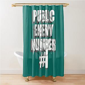 Public Enemy 1   Shower Curtain