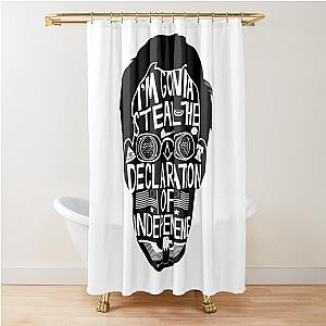 Public Enemy Number One   Shower Curtain