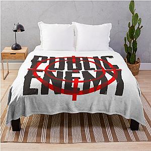 Public Enemy Target Logo Throw Blanket