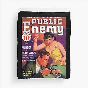 Public Enemy - Murder In Hollywood   Duvet Cover