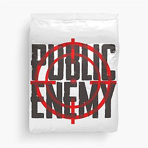 Public Enemy Target Logo Duvet Cover