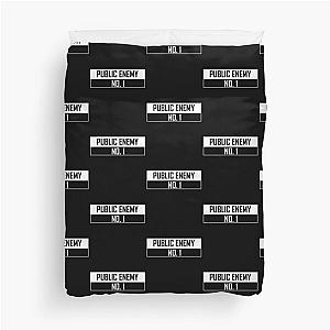 Public Enemy No. 1 Duvet Cover