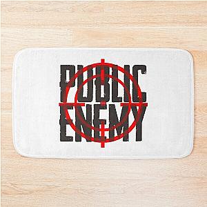 Public Enemy Target Logo Bath Mat