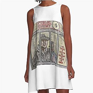 Public Enemy It Takes a Nation of Millions  A-Line Dress