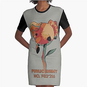 Public Enemy No. 782217 Graphic T-Shirt Dress