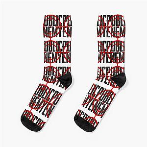 Public Enemy Target Logo Socks