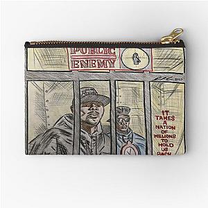 Public Enemy It Takes a Nation of Millions  Zipper Pouch