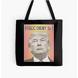 Public Enemy Number One   All Over Print Tote Bag