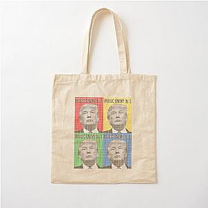 Public Enemy x 4   Cotton Tote Bag