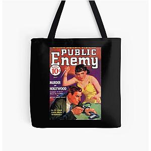 Public Enemy - Murder In Hollywood   All Over Print Tote Bag