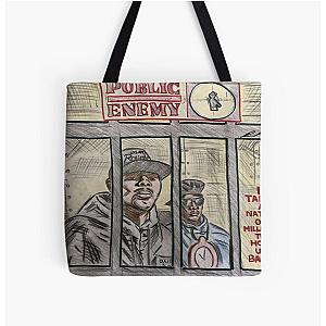 Public Enemy It Takes a Nation of Millions  All Over Print Tote Bag