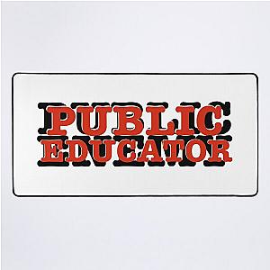 Public Educator  Public Enemy Desk Mat