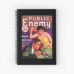 Public Enemy - Murder In Hollywood   Spiral Notebook