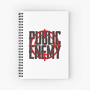 Public Enemy Target Logo Spiral Notebook