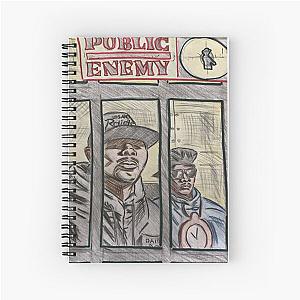 Public Enemy It Takes a Nation of Millions  Spiral Notebook