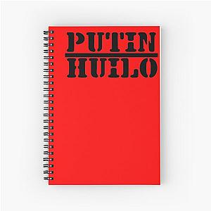 Putin Huilo Public Enemy Style 2 Spiral Notebook