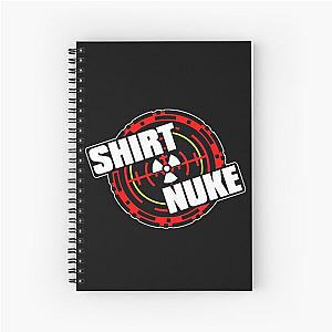 New logo Public Enemy shirt nuke Spiral Notebook