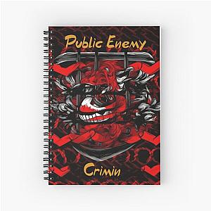 Crimin, The first Public Enemy Spiral Notebook