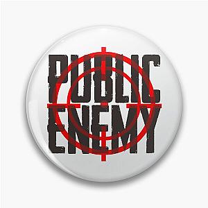 Public Enemy Target Logo Pin