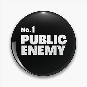 no.1 public enemy Pin