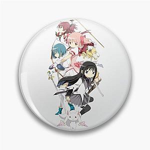 Magical girl group Puella Magi Madoka Magica Pin
