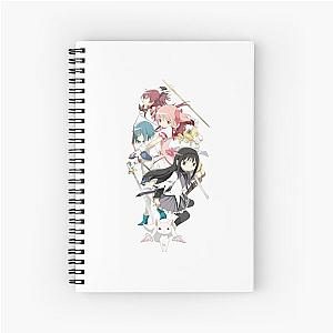 Magical girl group Puella Magi Madoka Magica Spiral Notebook