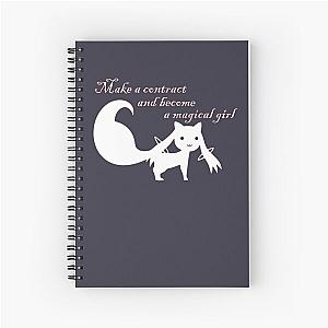 Funniest Puella Magi Madoka Magica Music Fans Spiral Notebook