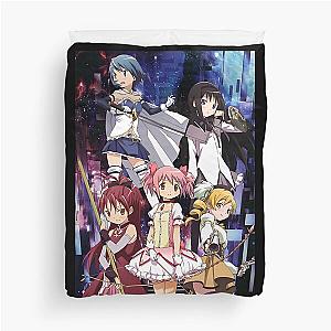 Puella Magi Madoka Magica Group Duvet Cover